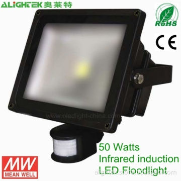 40w~50w Ir Led Floodlight With Pir Motion Sensor(inductor) 